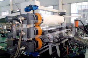 Plastic sheet machine ABS,PMMA,PC,PS,HIPS sheet extrusion line