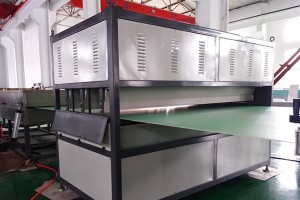 2019 China New Design Pp Pe Hollow Profile Sheet Extrusion Line Plastic Machine