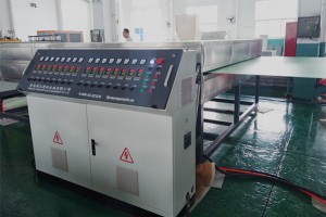 Plastic sheet machine  Auxiliary machines for the PP hollow profile sheet machine