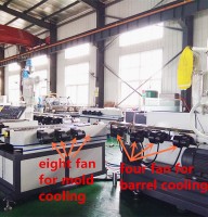 Wholesale OEM / ODM Hdpe Spiral Corrugated Pipe Tube Machine Production Line