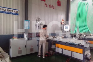 Personlized Products Pe/pvc Single Wall Corrugated Pipe Extrusion Production Line/pipe Making Line