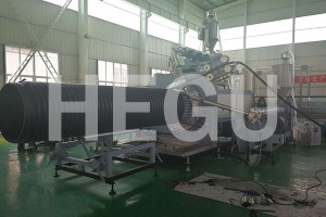 300-1200mm PE winding pipe extrusion line